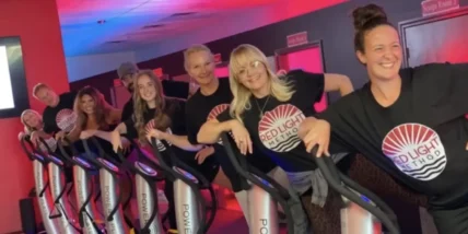 A line-up of women at Red Light Method.